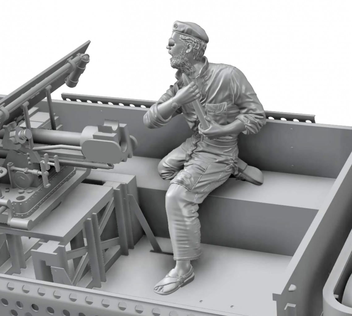 Thunder Model 35312 LRDG CMP F30 Truck w/ Ordnance 37 mm MKI Bofors Gun - Limited Bonus Edition 1/35 – image 11