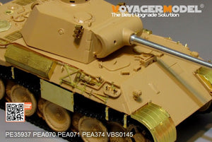 Voyager Model PE35937 WWII German Panther D Tanks Basic For MENG TS-038 1/35 – imagen 5