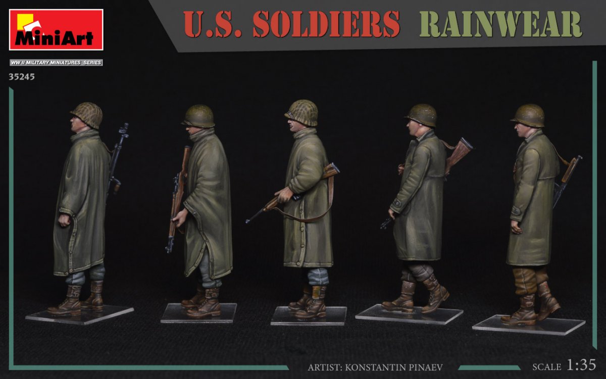 MiniArt 35245 U.S. SOLDIERS RAINWEAR 1/35 – zdjęcie 3