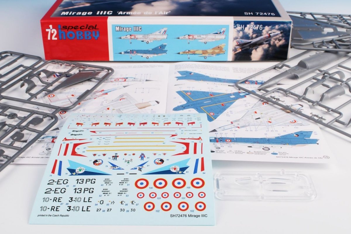 Special Hobby 72476 Mirage IIIC ‘Armée de l&amp;#39;Air’ 1/72 – Bild 20