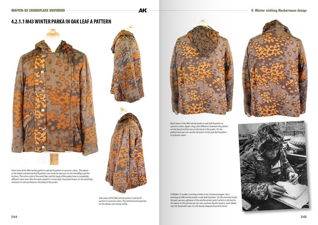 AK Interactive AK130008 WAFFEN-SS CAMOUFLAGE UNIFORMS BY WERNER PALINCKX ( English ) – Bild 15