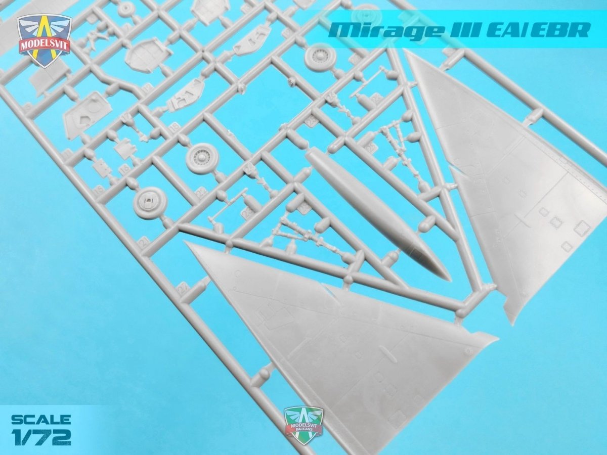 Modelsvit 72063 Mirage III EA/EBR 1/72 – immagine 4