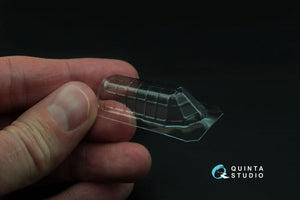 Quinta Studio QC72005 Pe-8 vacuformed clear canopy (for 7264 Zvezda kit) 1/72 – Bild 3