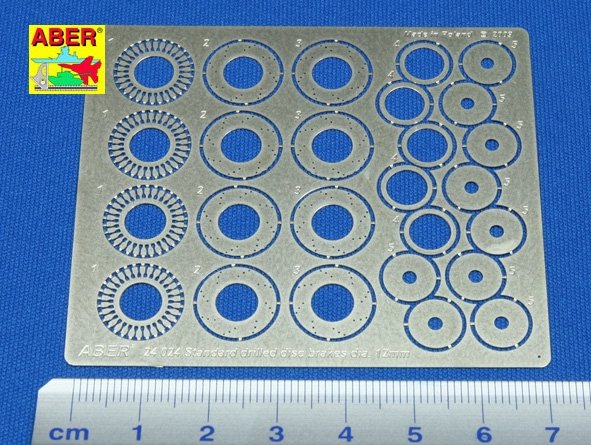 Aber 24024 Standartowe nawiercane tarcze hamulcowe sr. 12mm 1/24 – Bild 2