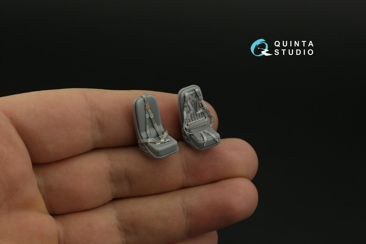 Quinta Studio QD+48357 Ka-27PL Military version 3D-Printed &amp;amp; colored Interior on decal paper (Hobby Boss) (with 3D-printed resin parts) 1/48 – image 12
