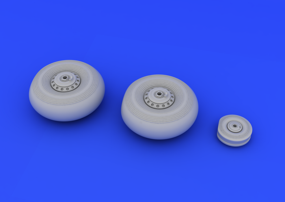 Eduard 672025 Lancaster wheels 1/72 (AIRFIX) – Bild 3