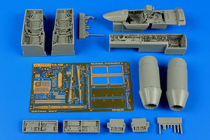 Kit de détails Aires 4635 F/A-18E Super Hornet 1/48 Hasegawa