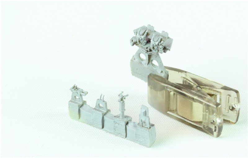 Pontos 35023FN USS BB-34 New York 1944 Detail-up set (w/Teak Tone Deck, Barrels, Resin,PE) – Bild 13