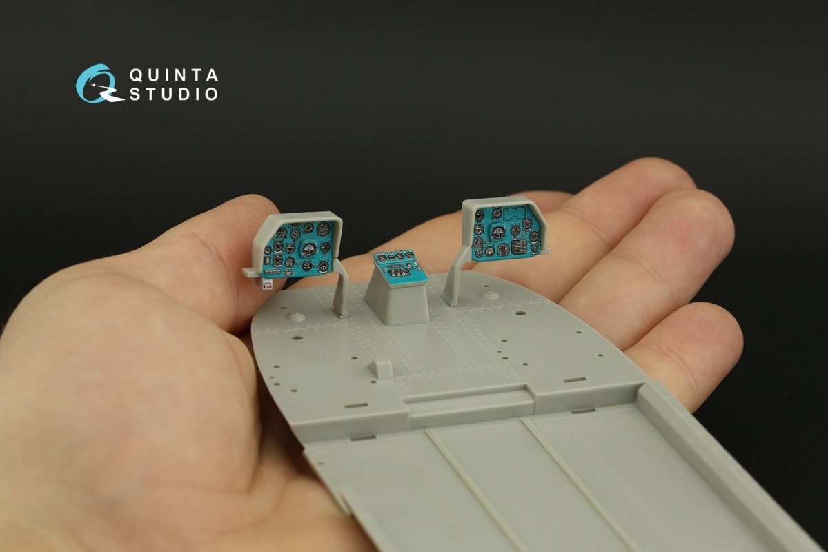 Quinta Studio QDS-35065 Mi-8MT 3D-Printed &amp;amp; coloured Interior on decal paper (Trumpeter) (Small version) 1/35 – immagine 14