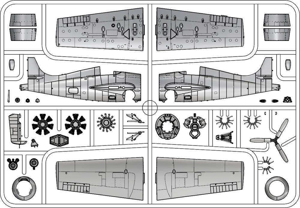 Arma Hobby 70050 FM-1 &amp;amp; FM-2 Wildcat Deluxe Set 1/72 – zdjęcie 8