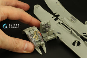Quinta Studio QD48353 Me 410 3D-Printed &amp;amp; coloured Interior on decal paper (Meng) 1/48 – imagen 11