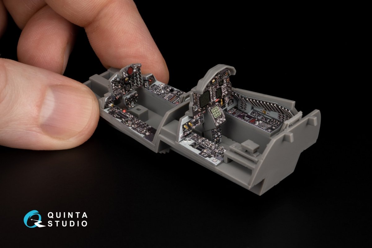Quinta Studio QD48342 F-4G late 3D-Printed &amp;amp; coloured Interior on decal paper (Meng) 1/48 – Bild 11