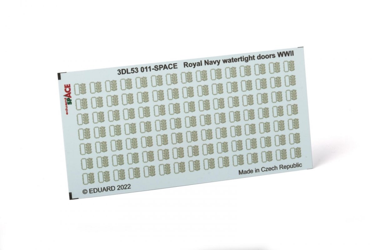 Eduard 3DL53011 Royal Navy watertight doors WWII SPACE 1/350 – Bild 2
