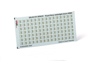 Eduard 3DL53011 Royal Navy watertight doors WWII SPACE 1/350 – Bild 2