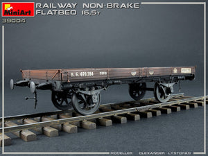 MiniArt 39004 RAILWAY NON-BRAKE FLATBED 16,5 t 1/35 – immagine 2