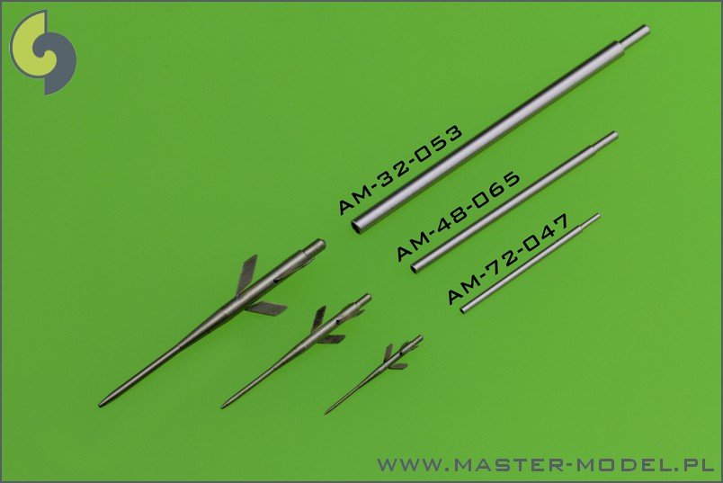 Master AM-32-053 MiG-21 U, US, UM (Mongol) - Pitot Tube 1/32 – Bild 2