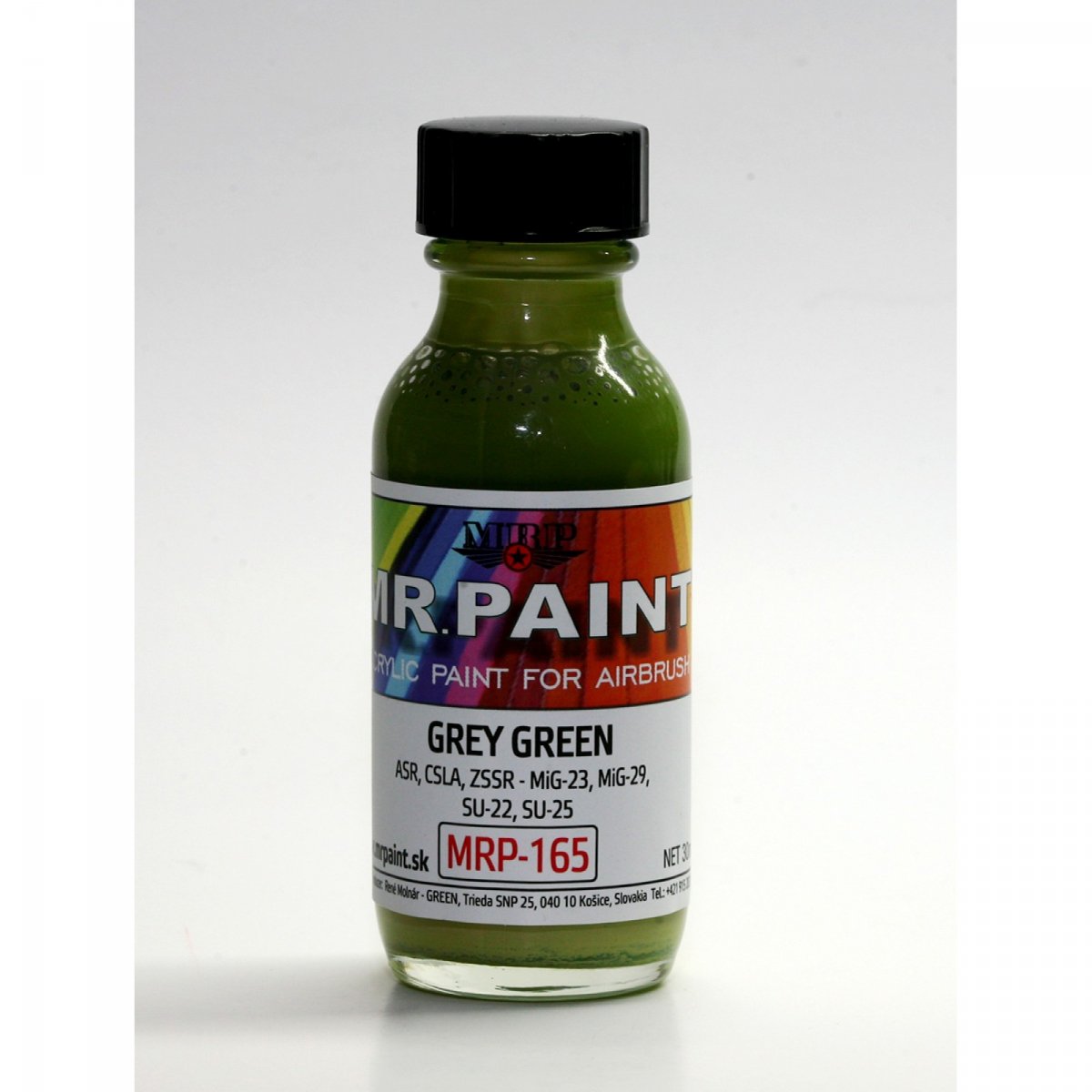 MR. Paint MRP-165 GREY GREEN 30ml – immagine 2