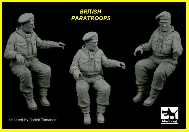 Black Dog F35097 British paratrooper driver 1/35 – immagine 4