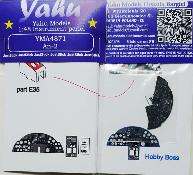 Yahu YMA4871 An-2 Hobby Boss 1/48