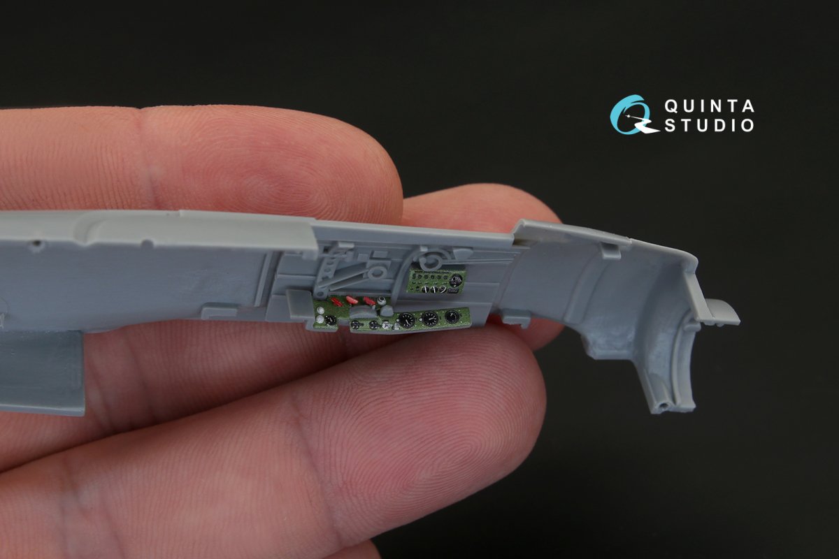 Quinta Studio QD48102 A6M2 3D-Printed &amp;amp; coloured Interior on decal paper (for Hasegawa kit) 1/48 – imagen 5