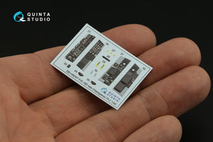 Quinta Studio QDS+48347 FA-18D late 3D-Printed coloured Interior on decal paper (Hasegawa) (with 3D-printed resin parts) (Small version) 1/48 – Bild 14