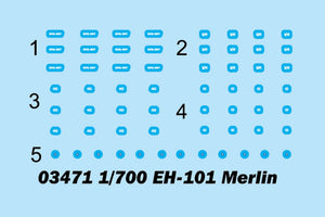 Trumpeter 03471 EH-101 Merlin 1/700