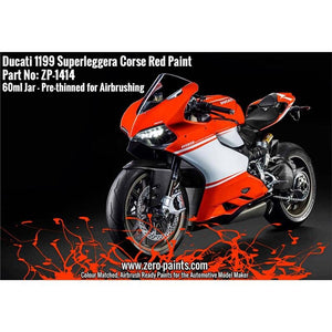 Zero Paints ZP-1414 Ducati 1199 Superleggera Corsa Red 60ml – imagen 3