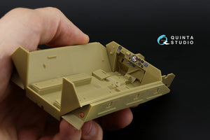 Quinta Studio QD35050 SD.KFZ.251 Family 3D-Printed &amp;amp; coloured Interior on decal paper ( Tamiya ) 1/35 – imagen 5
