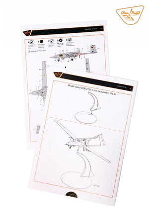 Clear Prop! CP4812 TB.2 UAV in Polish Service STARTER KIT 1/48 – zdjęcie 11