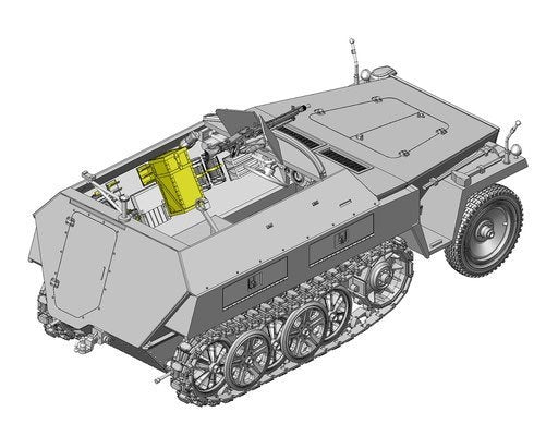 Das Werk DW35029 le.SPW Sd.Kfz.250/1 Ausf.B (neu) 1/35 – image 6
