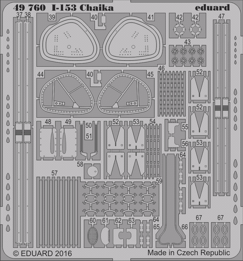 Eduard 49760 I-153 Chaika ICM 1/48 – image 2