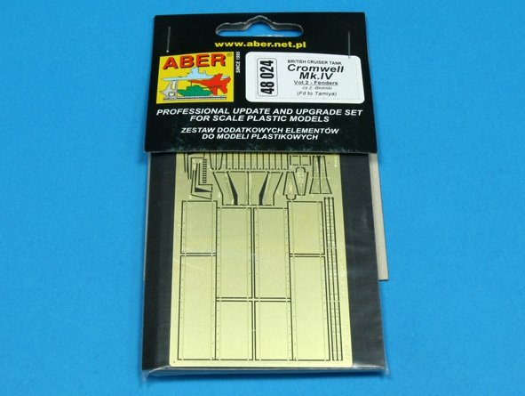 Aber 48024 British cruiser tank Cromwell Mk.IV - vol. 2 - additional set - fenders 1/48 – Bild 3