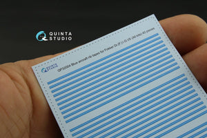 Quinta Studio QP32004 Blue rib tapes Fokker Dr. (F.)I-D.VII (for All kit) 1/32 – zdjęcie 4