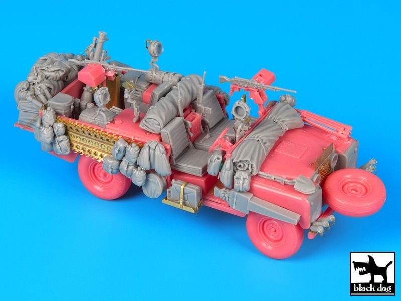 Ensemble d&amp;#39;accessoires Black Dog T35117 Land Rover Pink Panther 1/35 – image 4