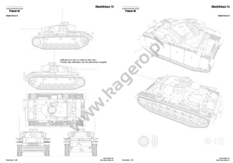 Kagero 7093 Panzer III Ausf. J/L/M/K EN/PL – Bild 3