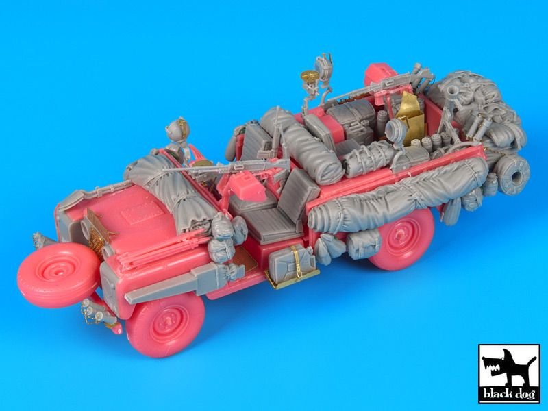 Ensemble d&amp;#39;accessoires Black Dog T35117 Land Rover Pink Panther 1/35 – image 5
