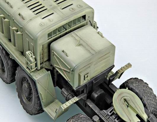 Trumpeter 00211 MAZ-537G intermediate type with MAZ/ChMZAP 5247G semi-trailer 1/35 – zdjęcie 7