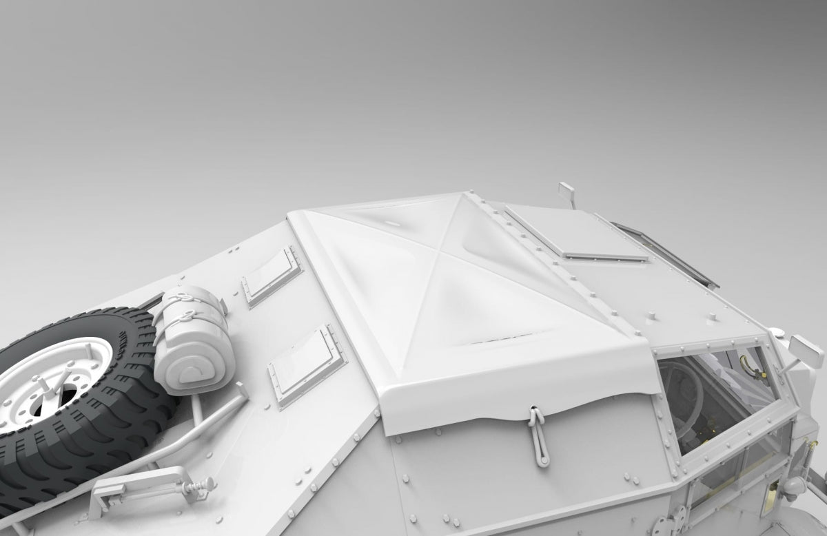 Maquette Gecko Models 35GM0066 Tracteur 4x4 d&amp;#39;artillerie de campagne britannique de la Seconde Guerre mondiale (C8 Mk.II Late) 1/35 – image 5