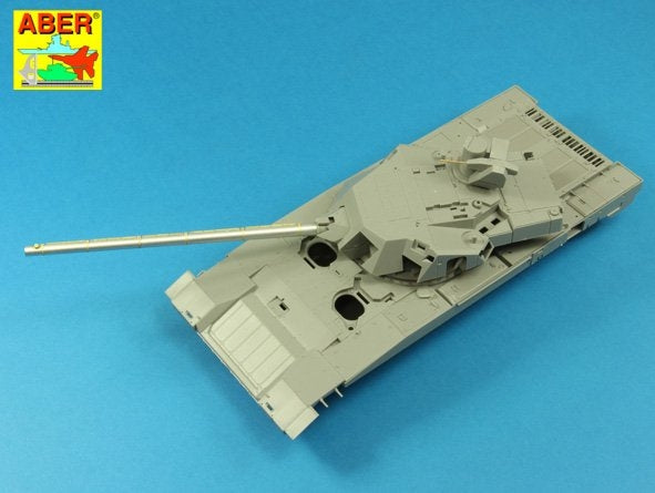Armement Aber 35L-187 pour char de combat principal russe T-14 ARMATA : canon de 125 mm 2A82-1M et canon de 12,7 mm à l&amp;#39;échelle 1/35. – image 11
