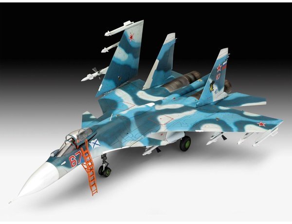 Revell 03911 Sukhoi Su-33 Navy Flanker Model Kit 1/72 – zdjęcie 2