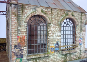 RT-Diorama 35292 Diorama-Base: &amp;quot;Railroad Shed&amp;quot; 1/35 – imagen 5
