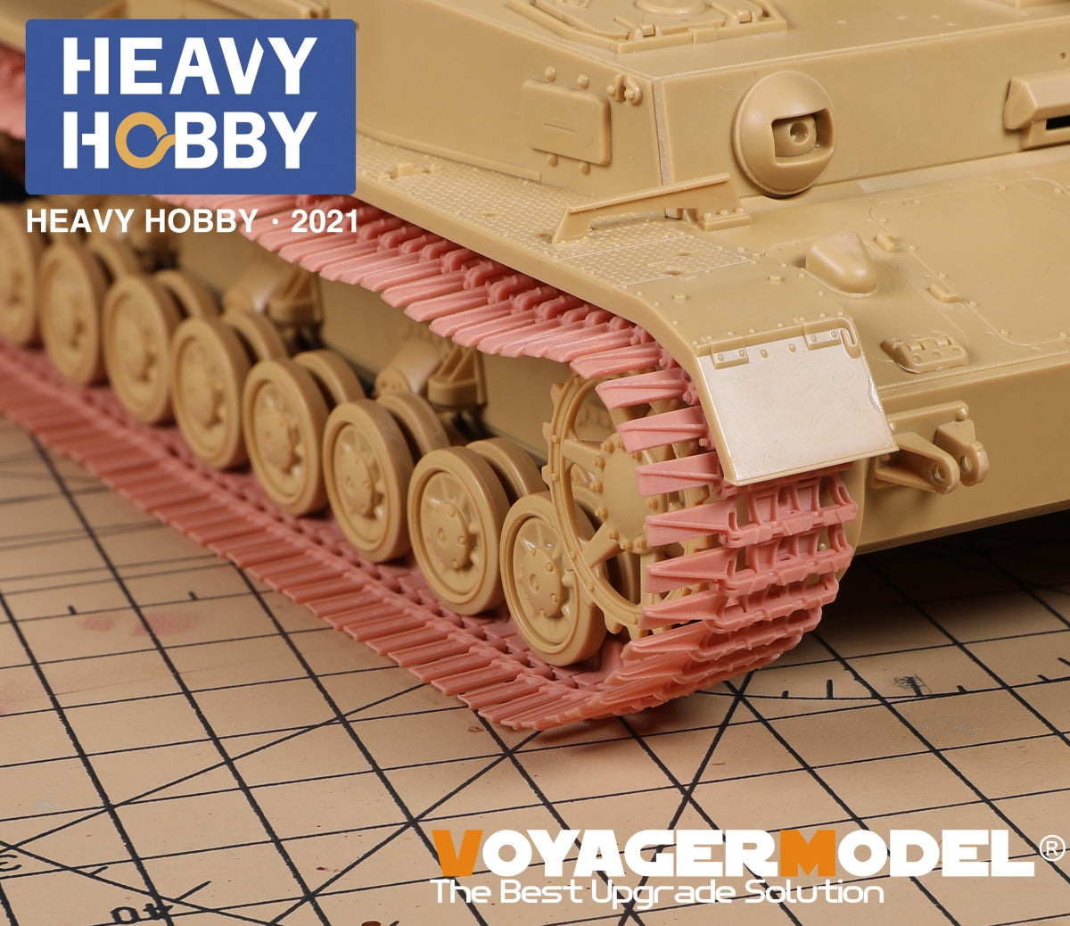 Heavy Hobby PT35013 WWII German Pz.III/IV Winterketten Tracks Pattern C 1/35 – Bild 2