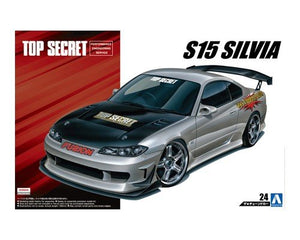 Aoshima 05355 Topsecret S15 Silva &amp;#39;99 Nissan 1/24
