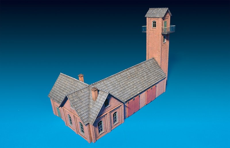MiniArt 72032 FIRE STATION 1/72 – image 2