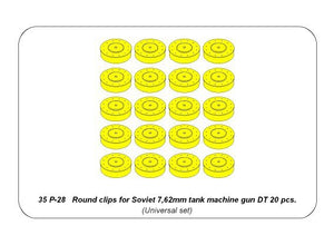 Aber 35P-28 Round clips for Soviet 7.62mm czkm DTZ – image 6