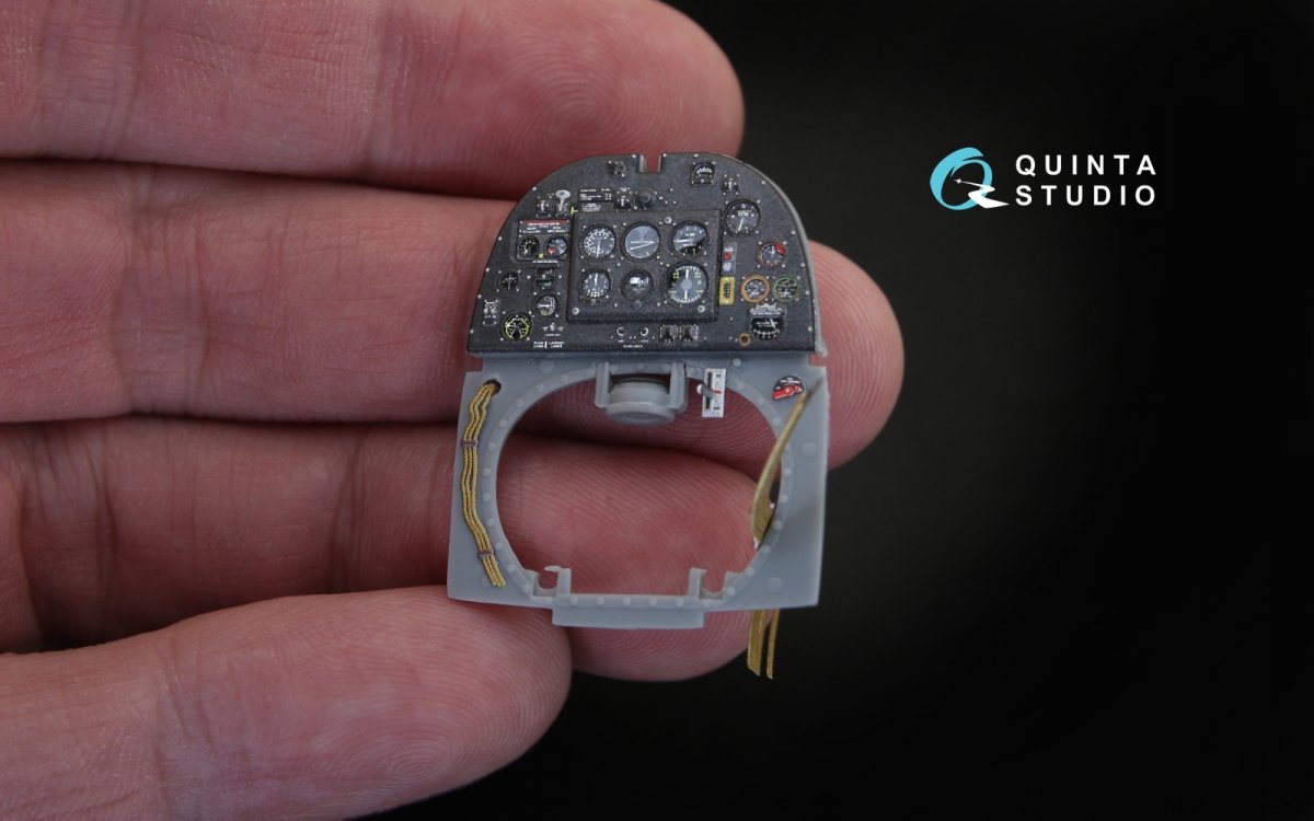 Quinta Studio QD32030 Spitfire Mk.V 3D-Printed &amp;amp; coloured Interior on decal paper (for Hobbyboss kit) 1/32 – Bild 5