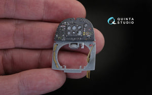 Quinta Studio QD32030 Spitfire Mk.V 3D-Printed &amp;amp; coloured Interior on decal paper (for Hobbyboss kit) 1/32 – Bild 5
