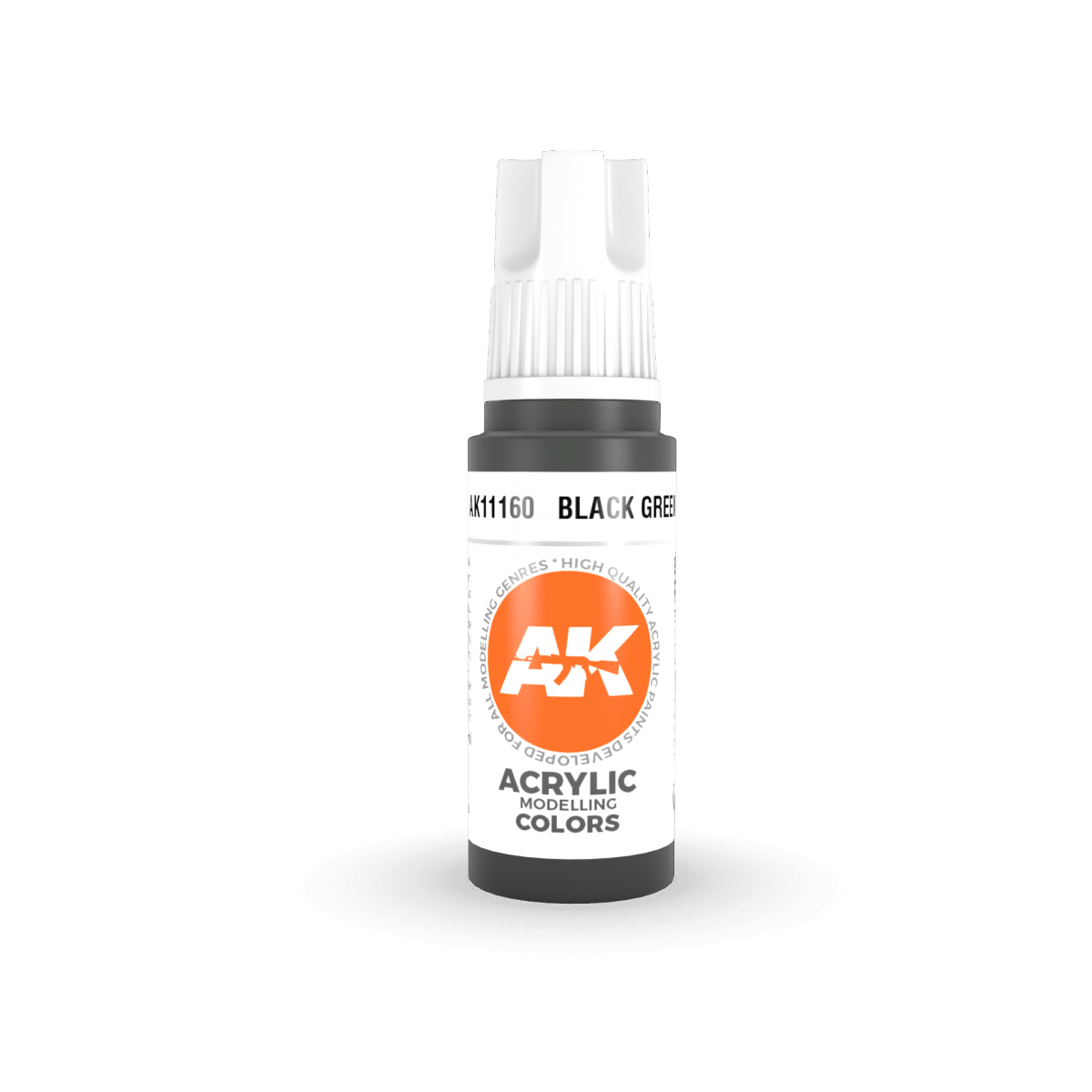AK Interactive AK11160 BLACK GREEN – STANDARD 17ml – Bild 3