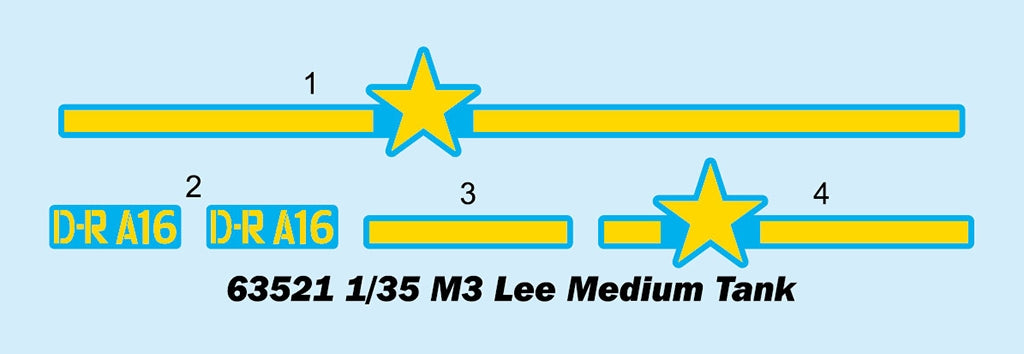 I Love Kit 63521 M3 Lee Medium Tank 1/35 – Bild 3