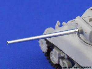 Aber 72L-32 Lufa 76mm do czołgu Sherman M4A1 (76) / U.S. 76 mm M1A1 tank barrel for Sherman M4A1 (76) 1/72 – immagine 3